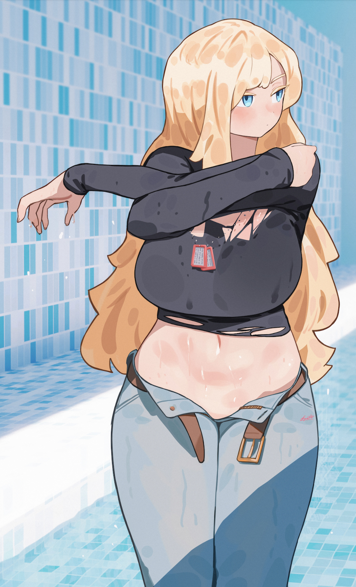 This is a pixiv picture whose title is pool.