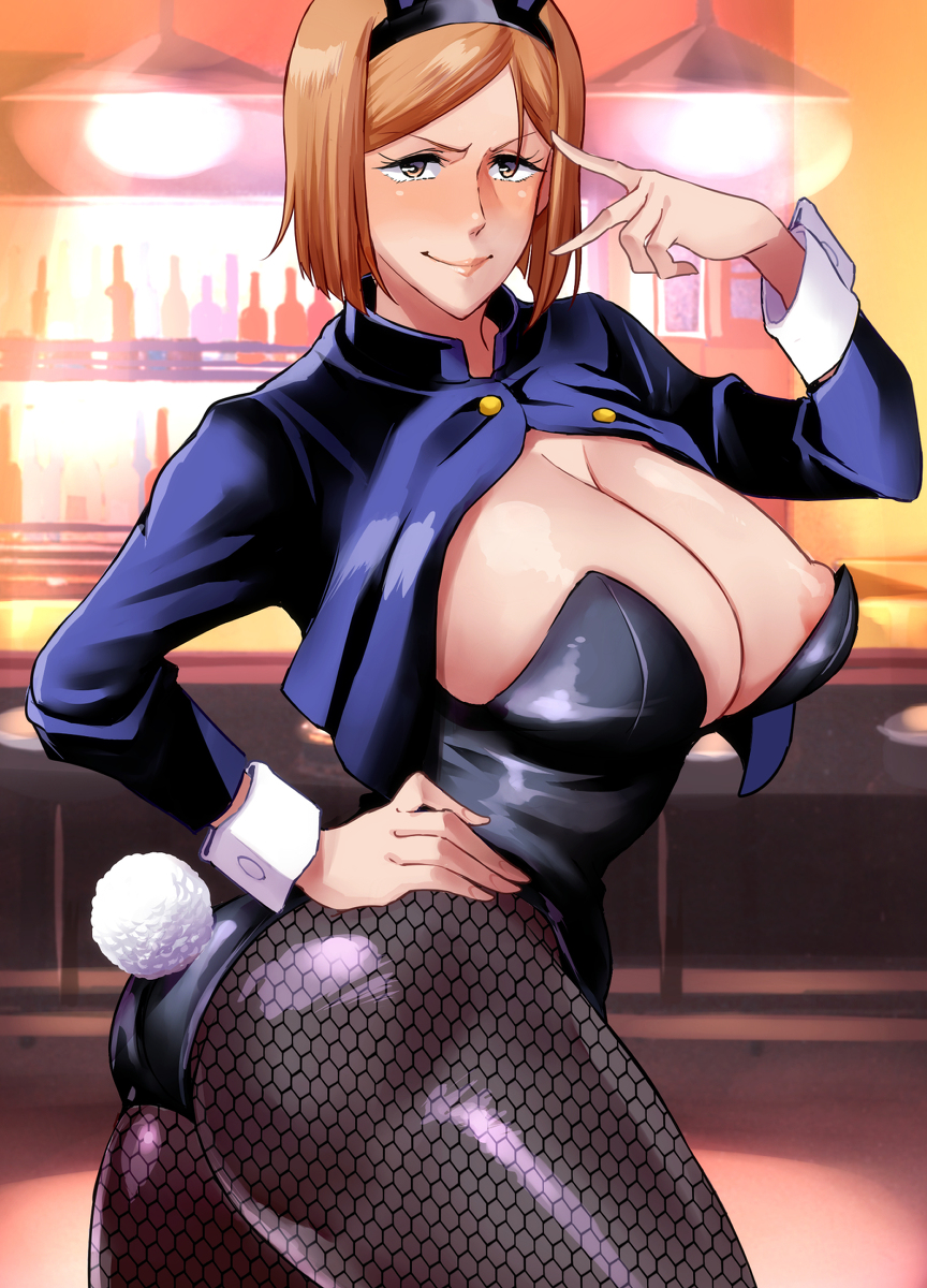 This is a pixiv picture whose title is バニー野薔薇.