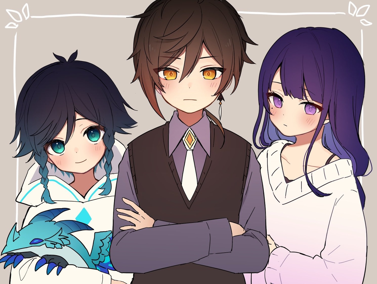 This is a pixiv picture whose title is Archon siblings.