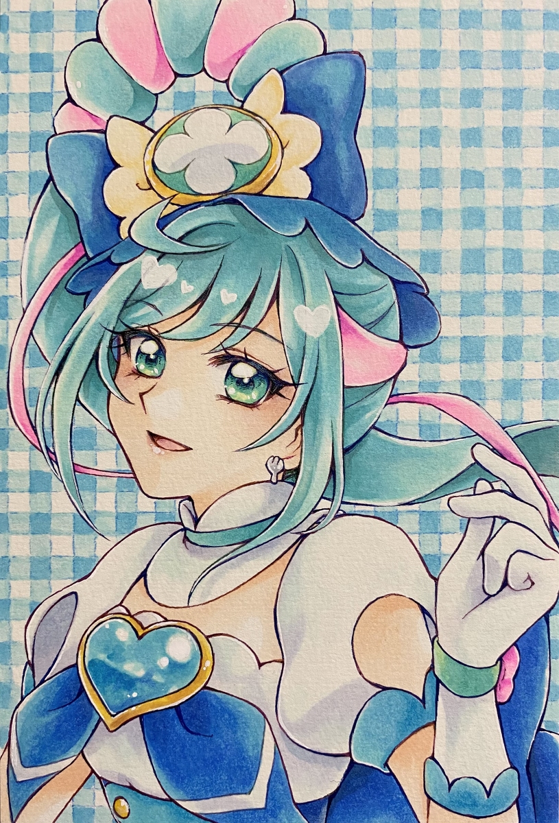 This is a pixiv picture whose title is キュアスパイシー.