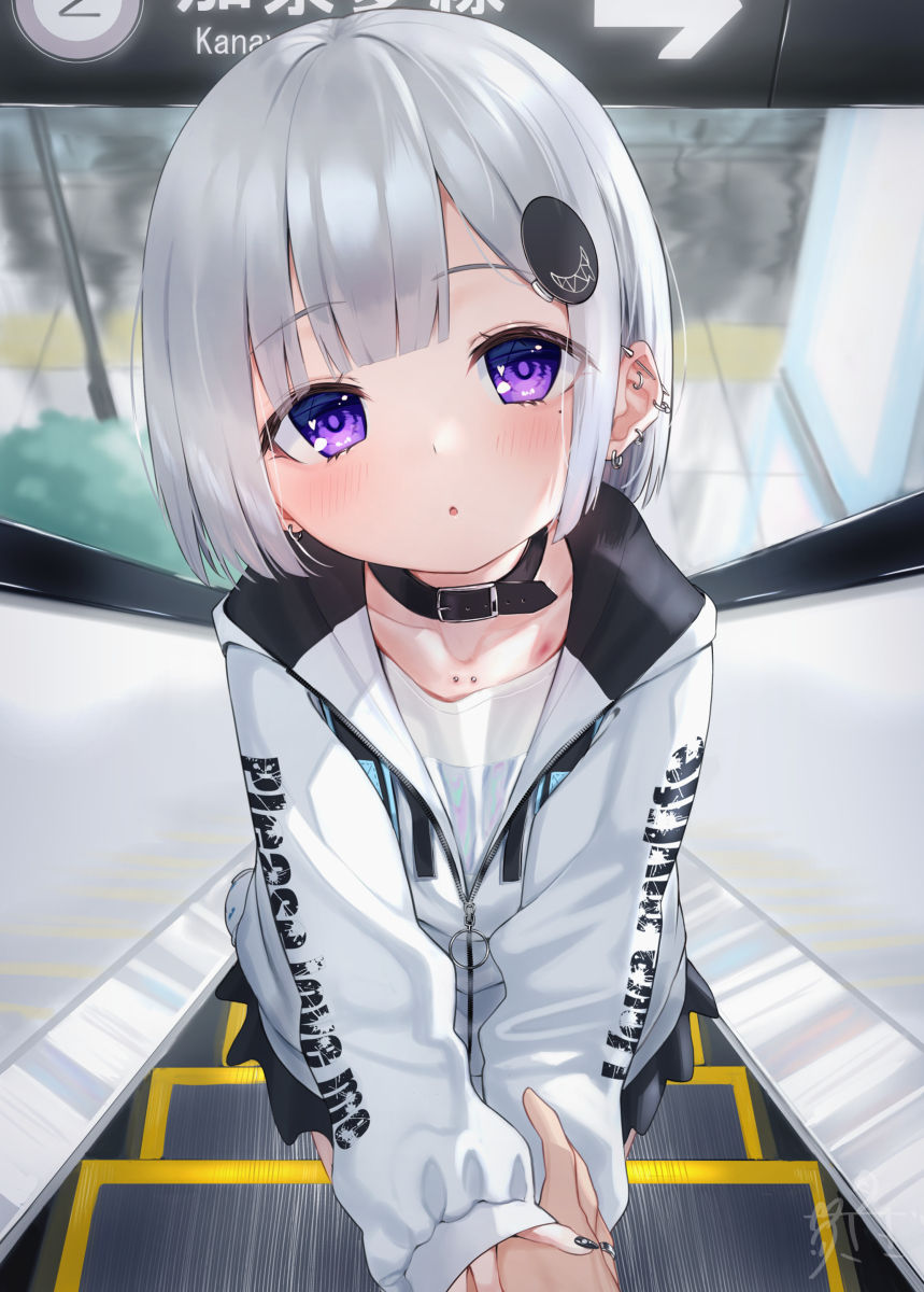 This is a pixiv picture whose title is 「ねぇねぇ、どこ行く？どこ行く？」.