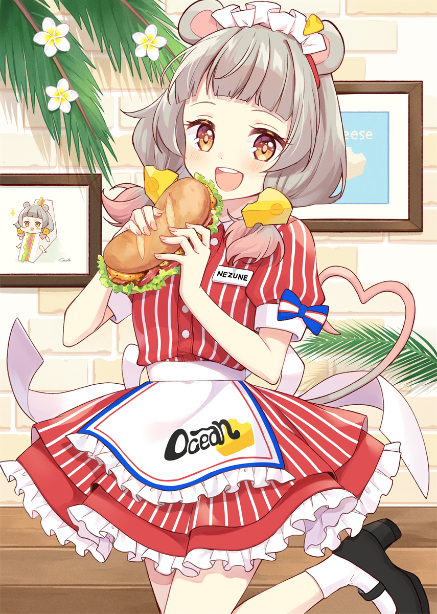 This is a pixiv picture whose title is SANDWICH SHOP OCEAN.