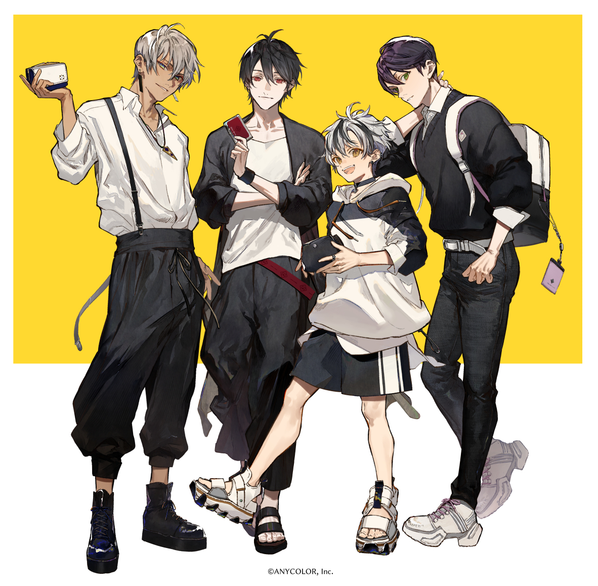 This is a pixiv picture whose title is にじさんじファッショングッズ.