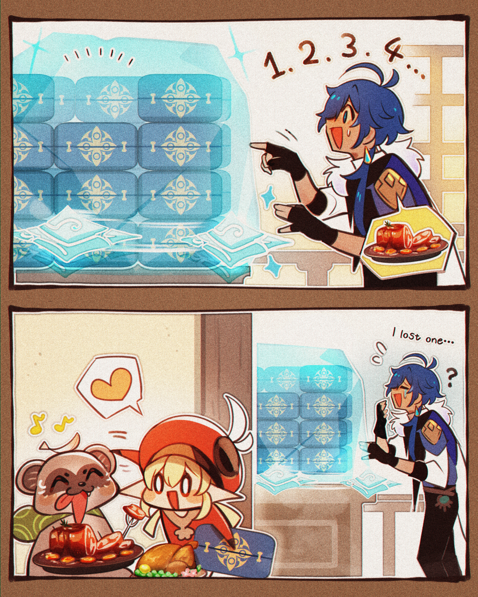 This is a pixiv picture whose title is ❄🍱❄.