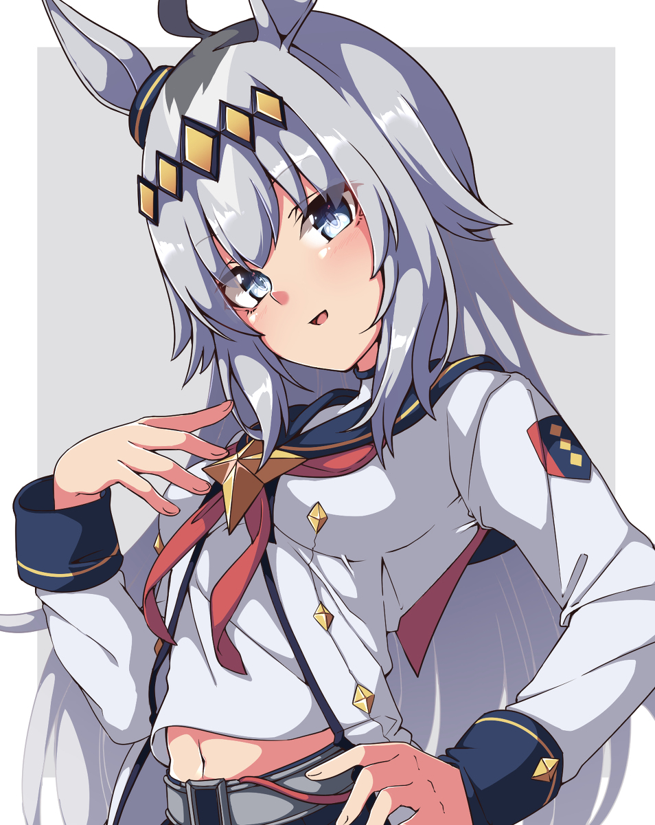 This is a pixiv picture whose title is オグリキャップ.