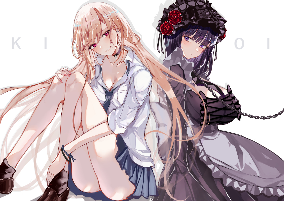 This is a pixiv picture whose title is 喜多川海夢.