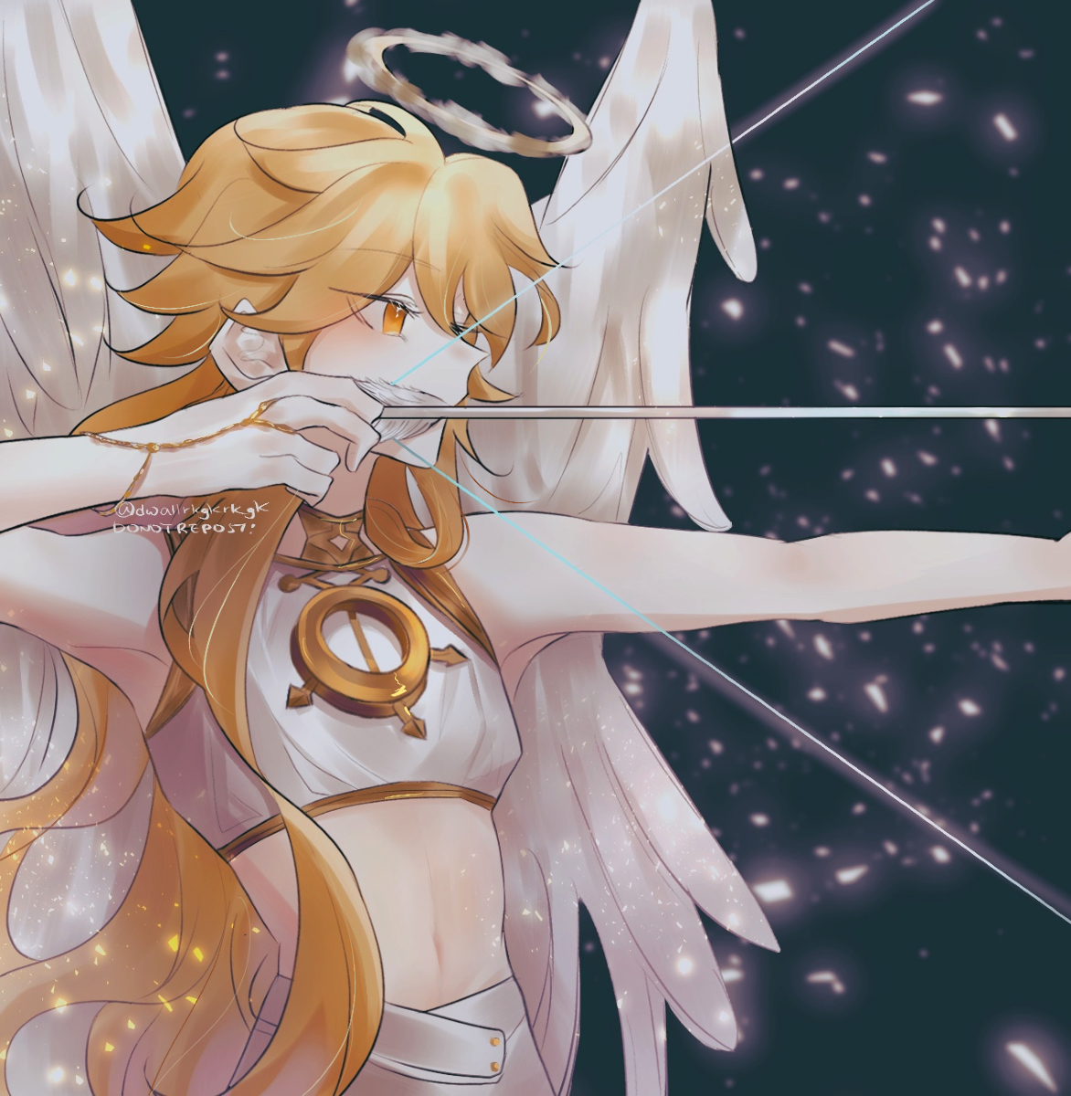 This is a pixiv picture whose title is 魈空.