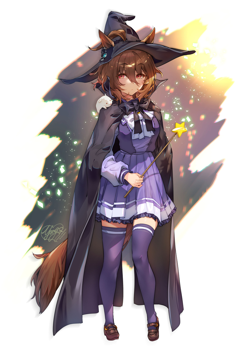 This is a pixiv picture whose title is 悪い魔法使いアグネスタキオン.