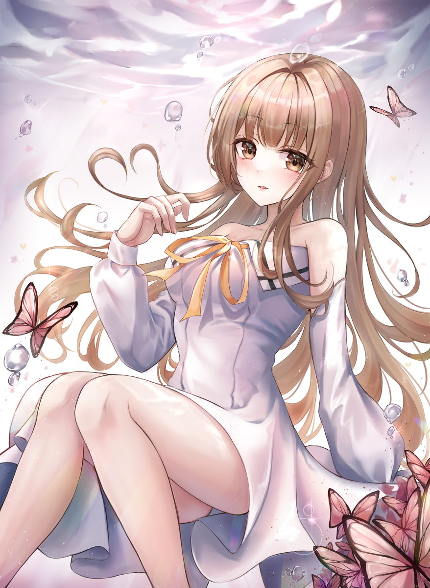 This is a pixiv picture whose title is 🦋.