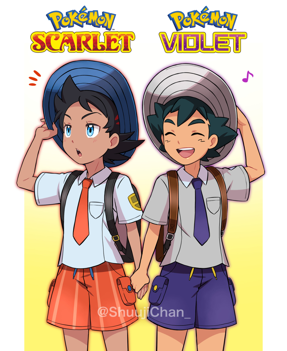 This is a pixiv picture whose title is ポケモンSV.