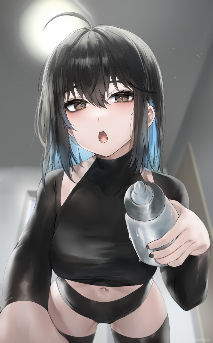 This is a pixiv picture whose title is Milky.