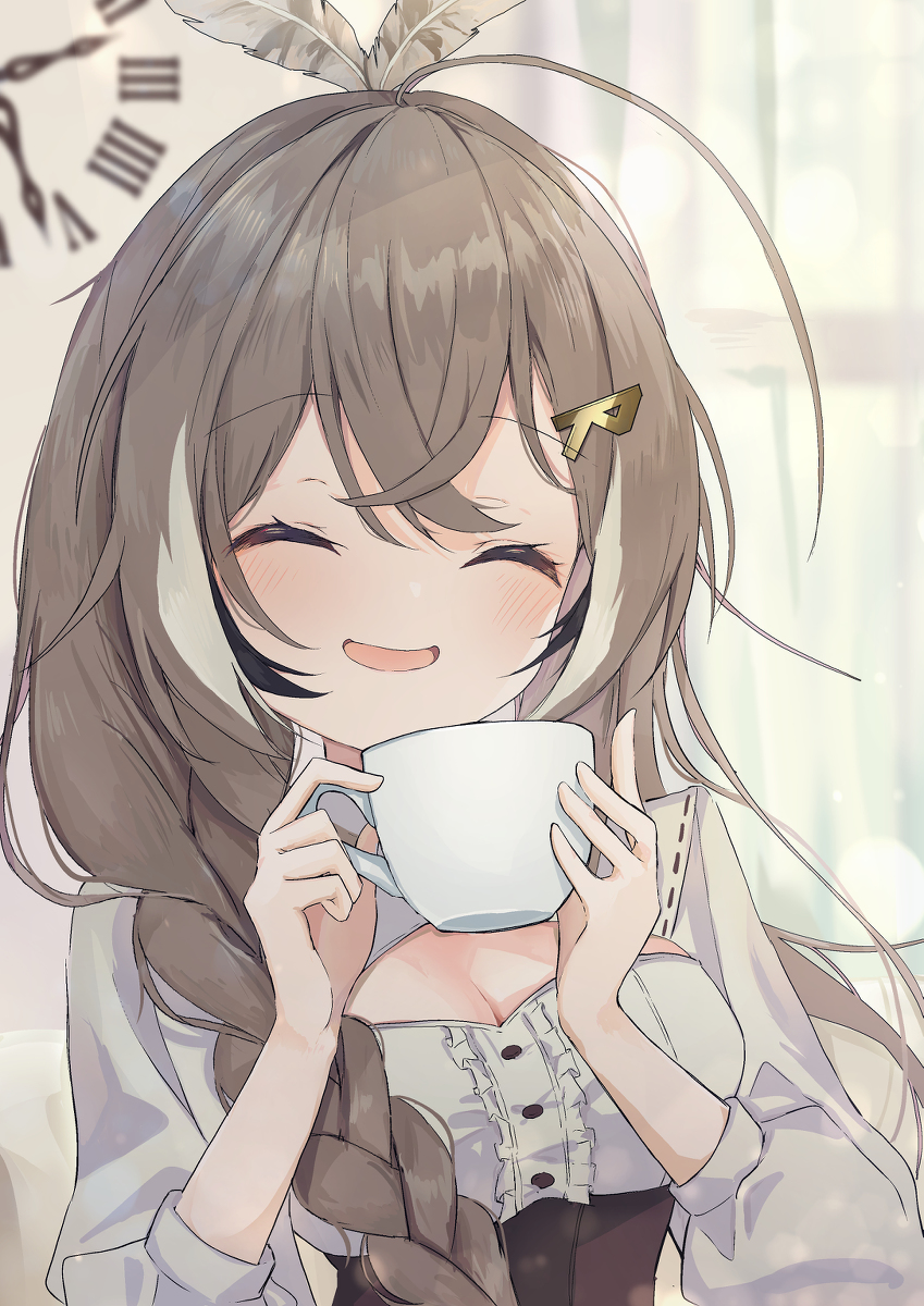 This is a pixiv picture whose title is coffee.