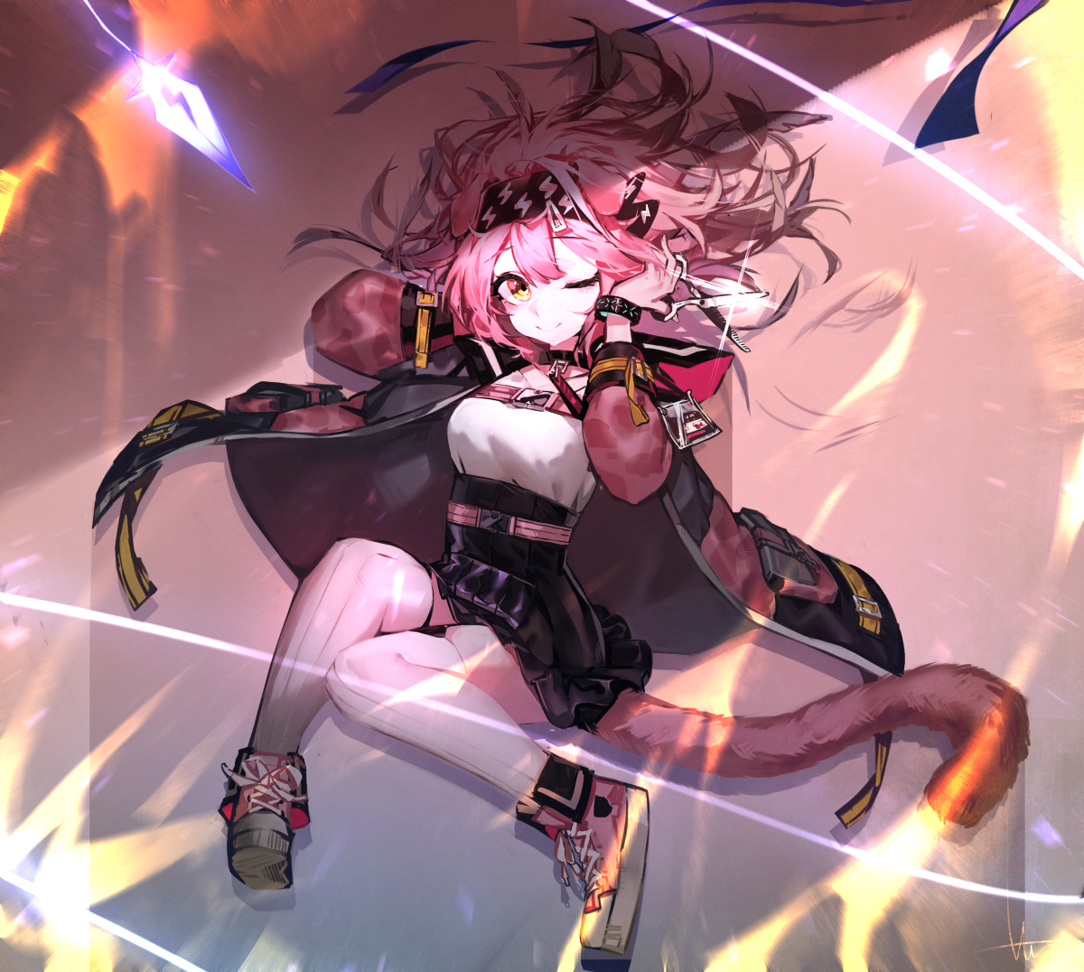 This is a pixiv picture whose title is 澄闪.