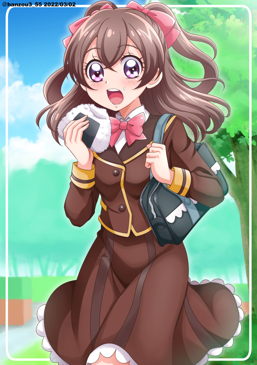 This is a pixiv picture whose title is ゆいちゃん制服.