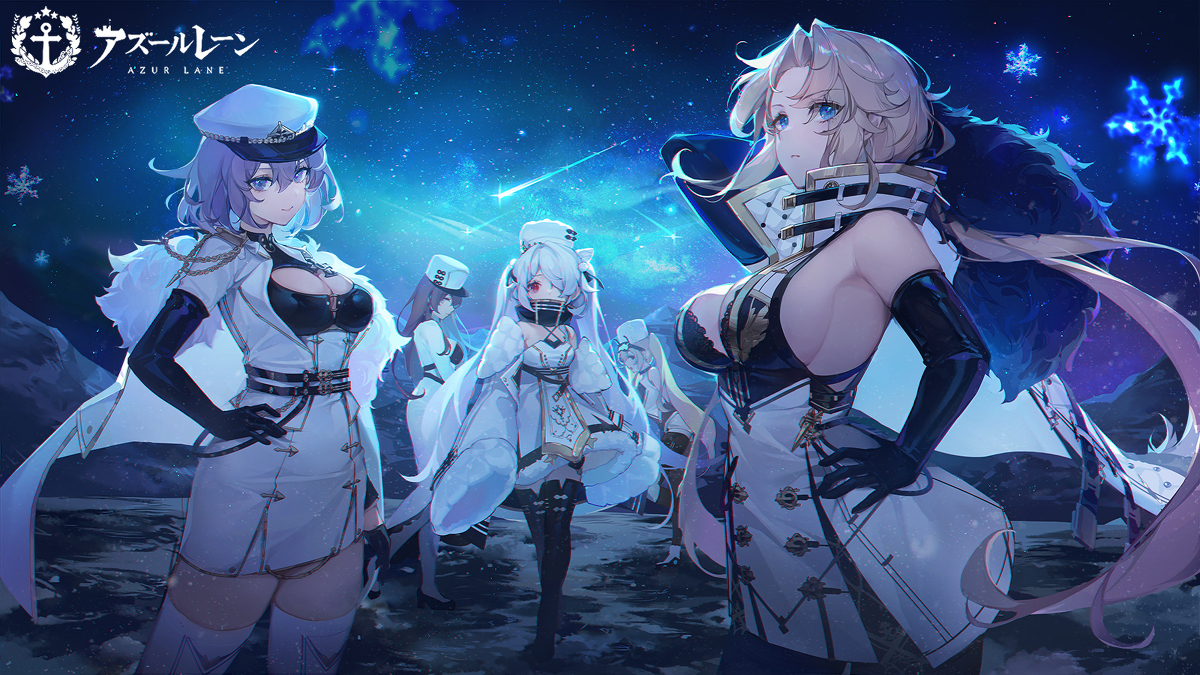 This is a pixiv picture whose title is [仕事絵] アズールレーン.
