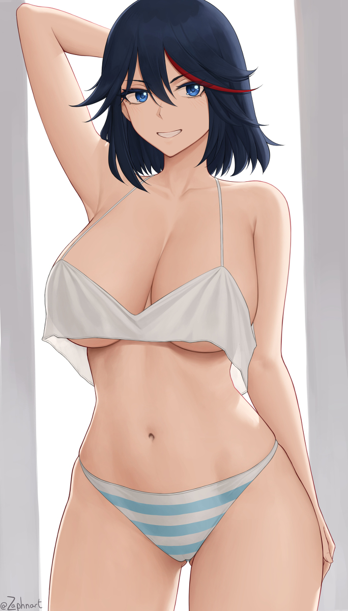 This is a pixiv picture whose title is [キルラキル] 纏流子 / Ryuuko.