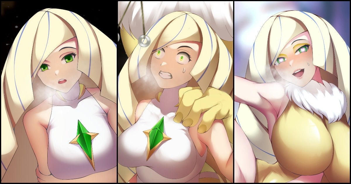 This is a pixiv picture whose title is ルザミーネ「洗脳」.