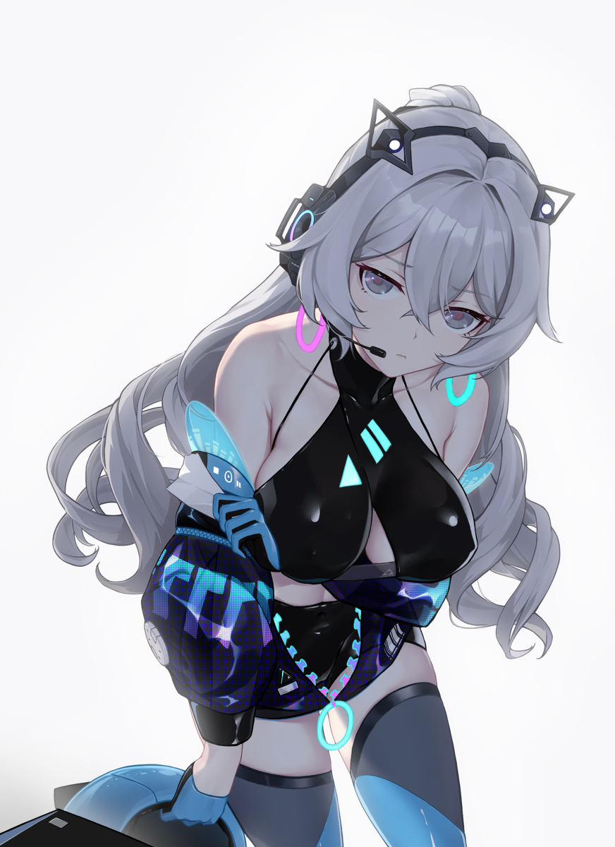 This is a pixiv picture whose title is 穿上小时候的音乐会服装 有点挤(ㅇㅅㅇ ).