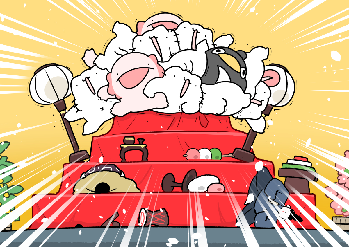 This is a pixiv picture whose title is 上が一番えらいと思っている.