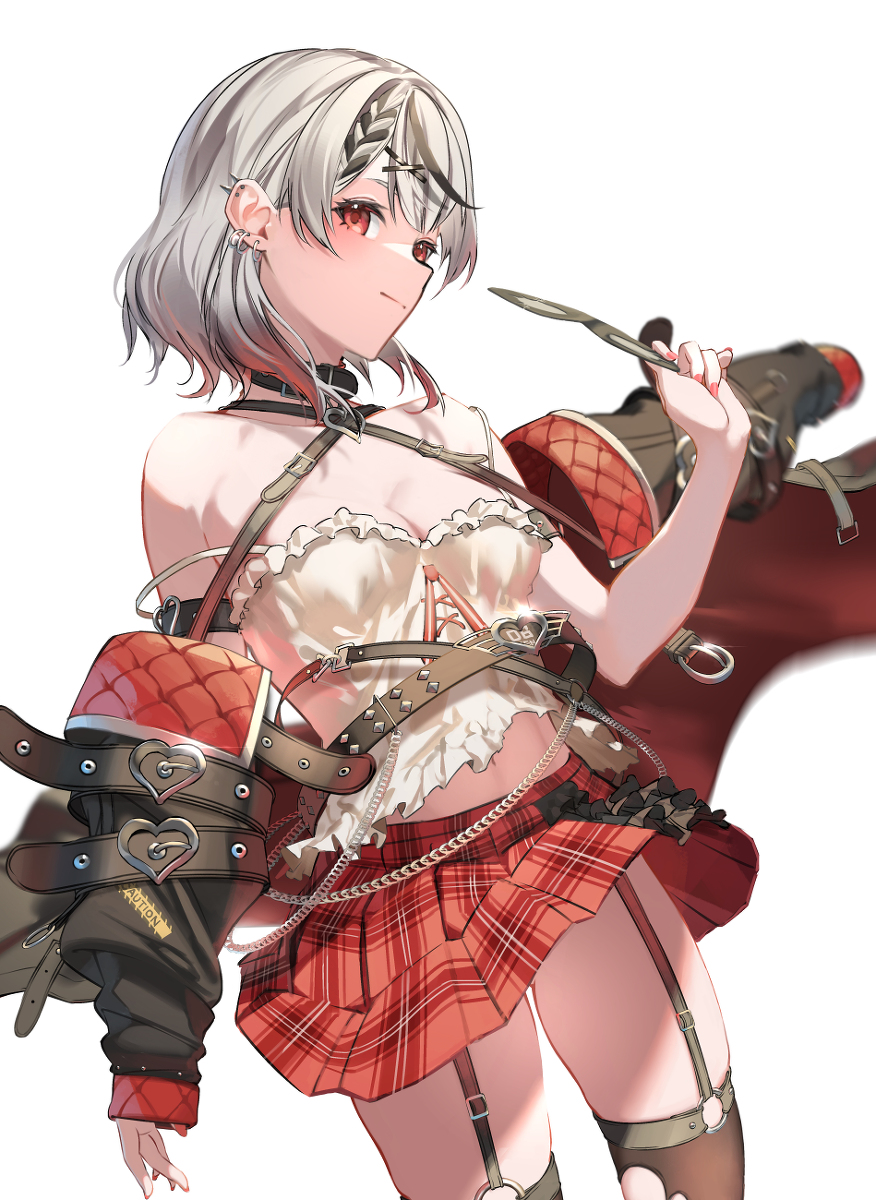 This is a pixiv picture whose title is 沙花叉クロヱ.