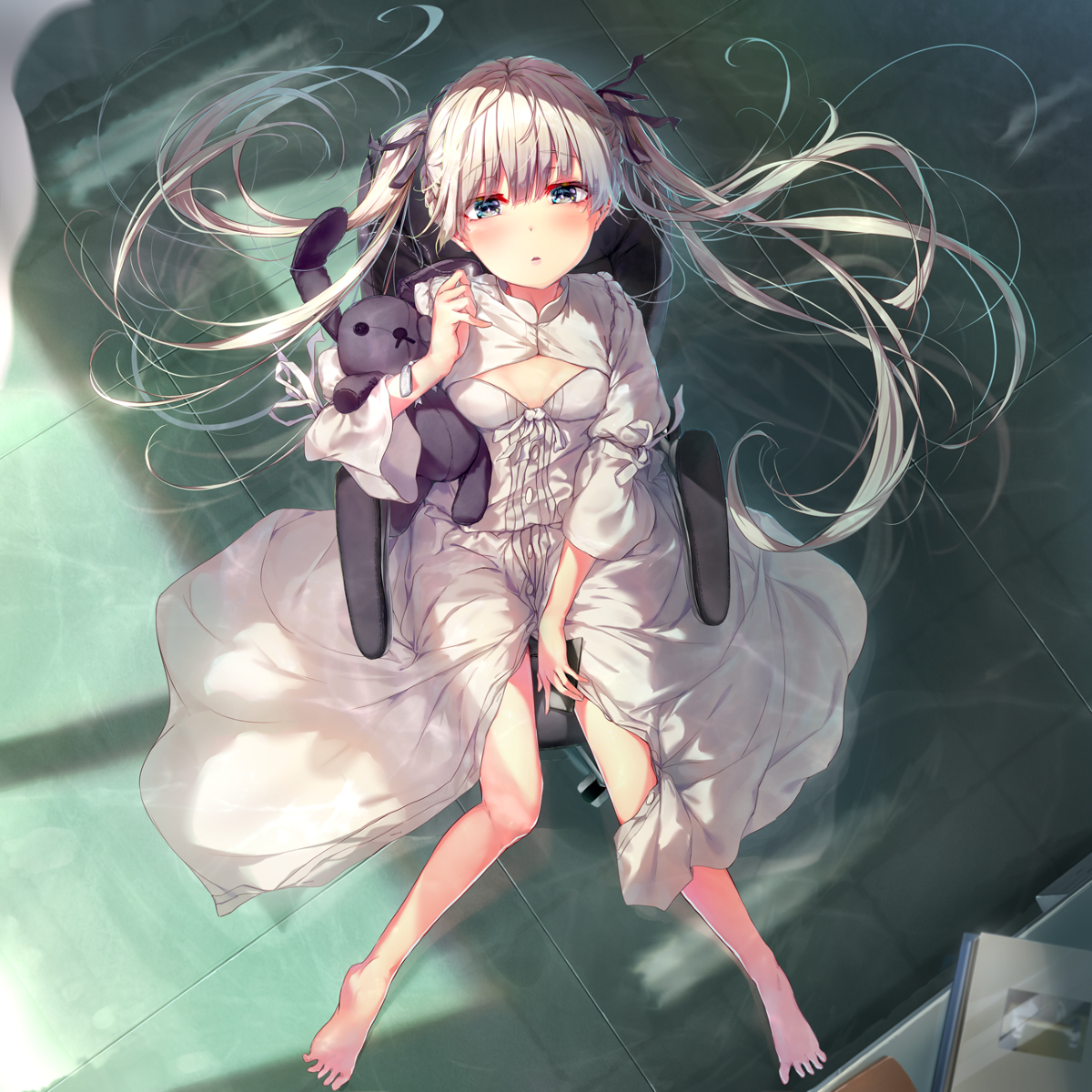 This is a pixiv picture whose title is 「ハル・・・」.