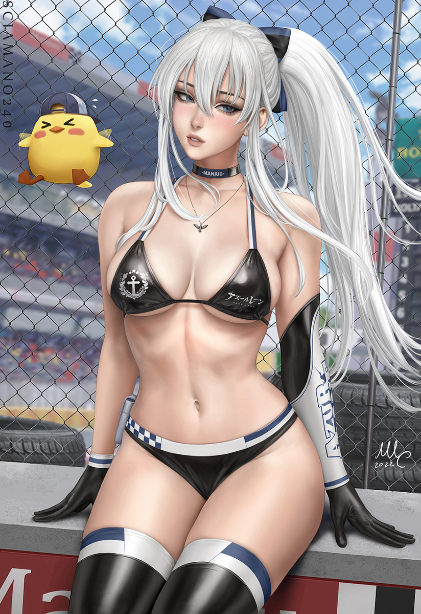 This is a pixiv picture whose title is エンタープライズ(アズールレーン).
