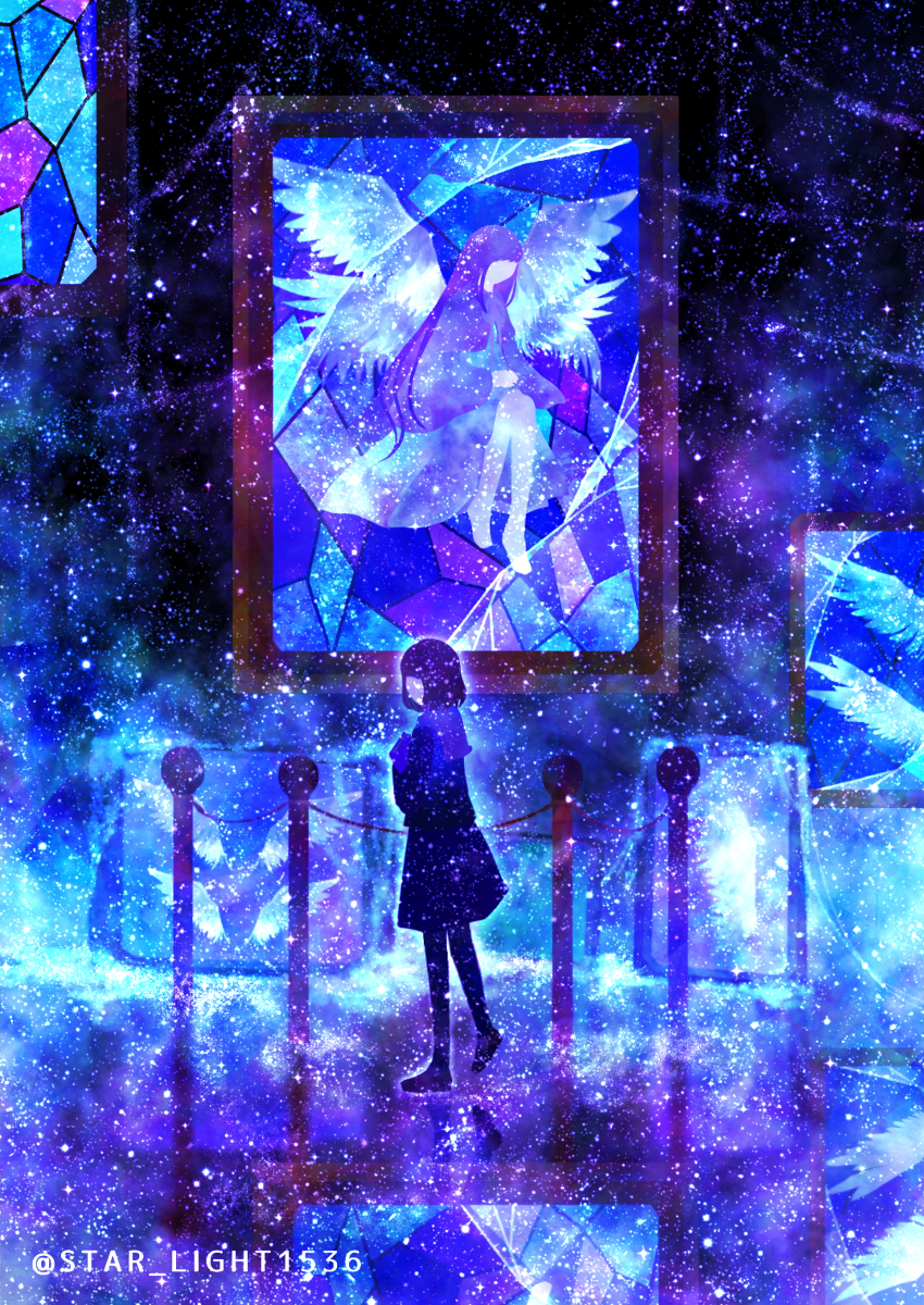 This is a pixiv picture whose title is 理想.