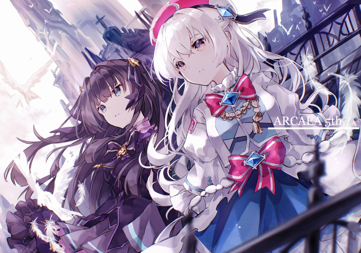 This is a pixiv picture whose title is Arcaea.