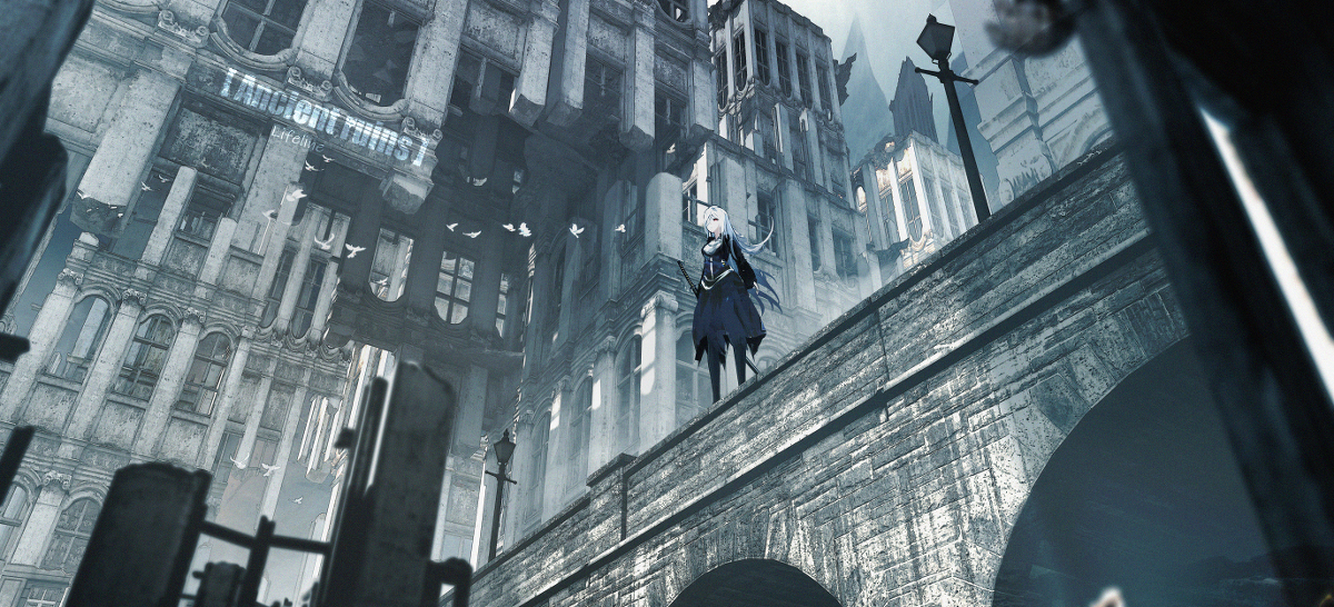This is a pixiv picture whose title is Ancient ruins.