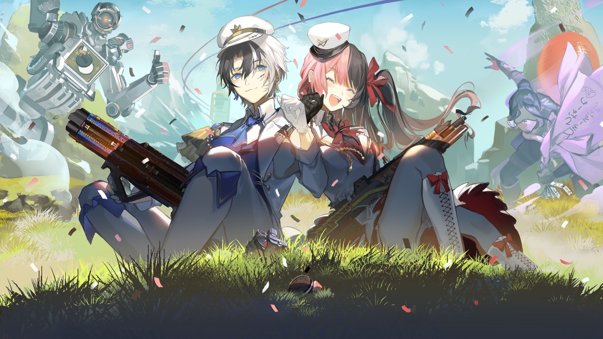 This is a pixiv picture whose title is APEXのチャンピオンとなりました💮.