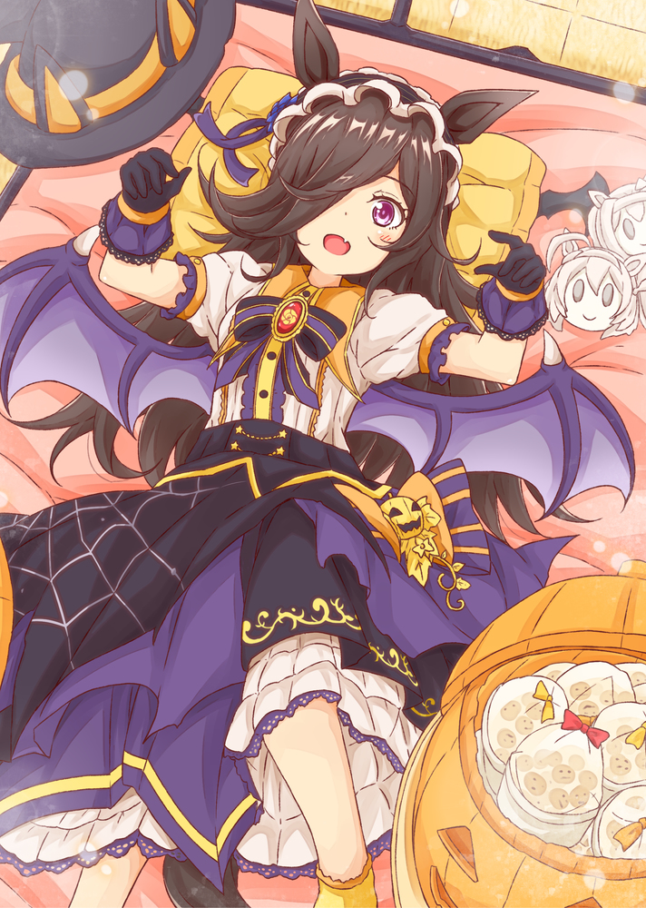 This is a pixiv picture whose title is 誕生日おめでとう記念ハロウィンライスちゃん.