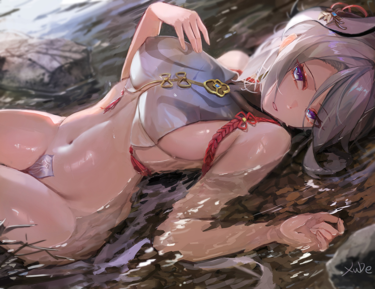This is a pixiv picture whose title is Shenhe.