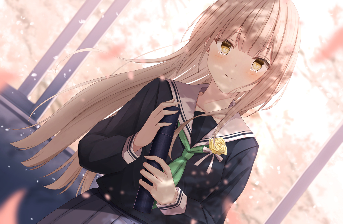 This is a pixiv picture whose title is さいご.