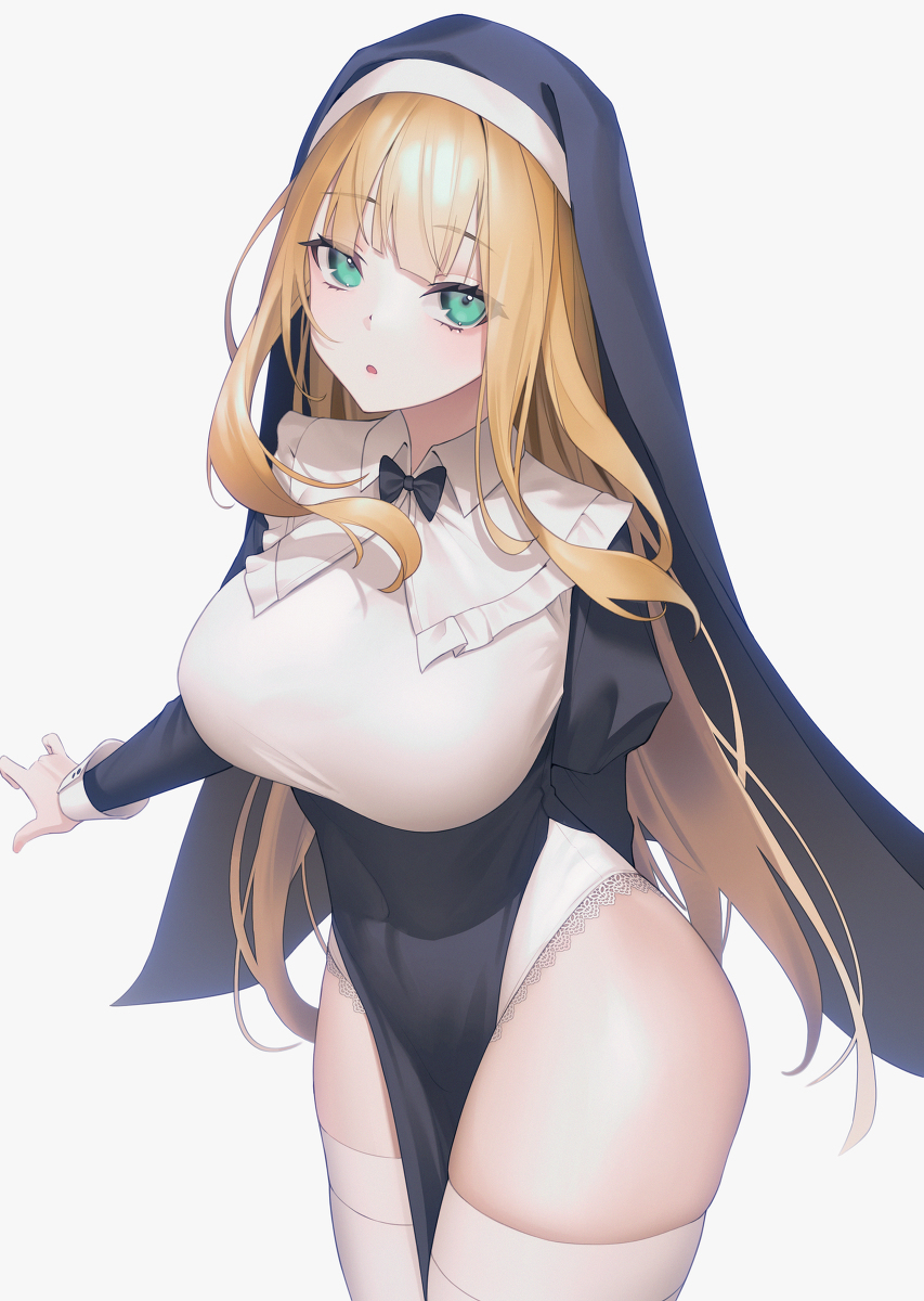 This is a pixiv picture whose title is シスター.
