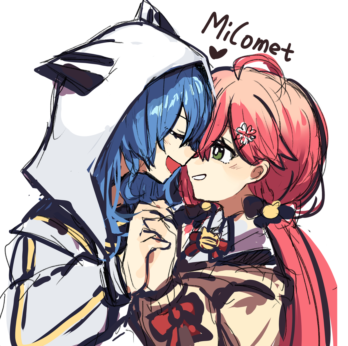 This is a pixiv picture whose title is miComet.