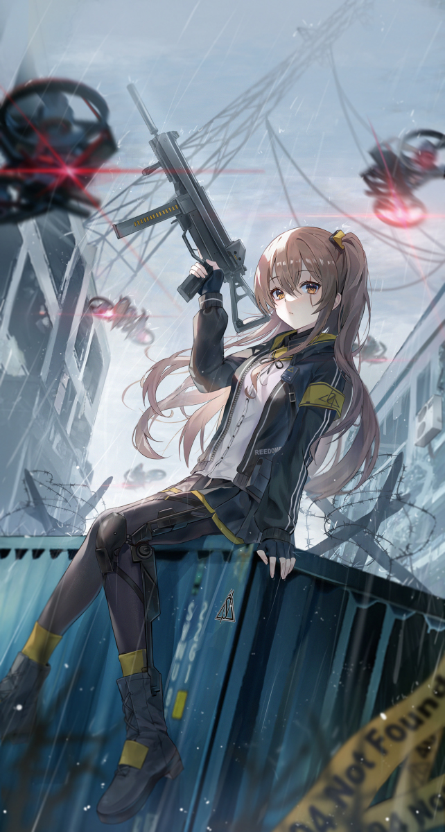 This is a pixiv picture whose title is UMP45.