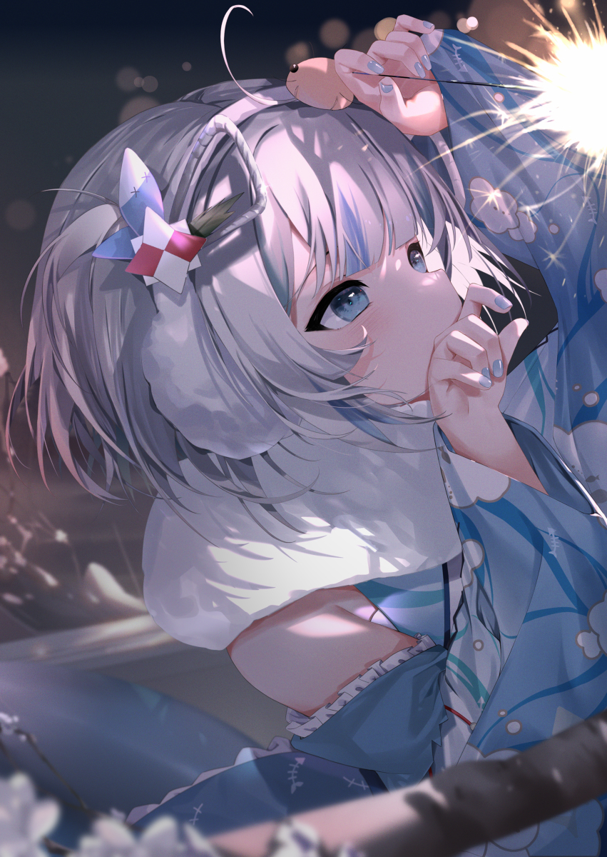 This is a pixiv picture whose title is Gura.