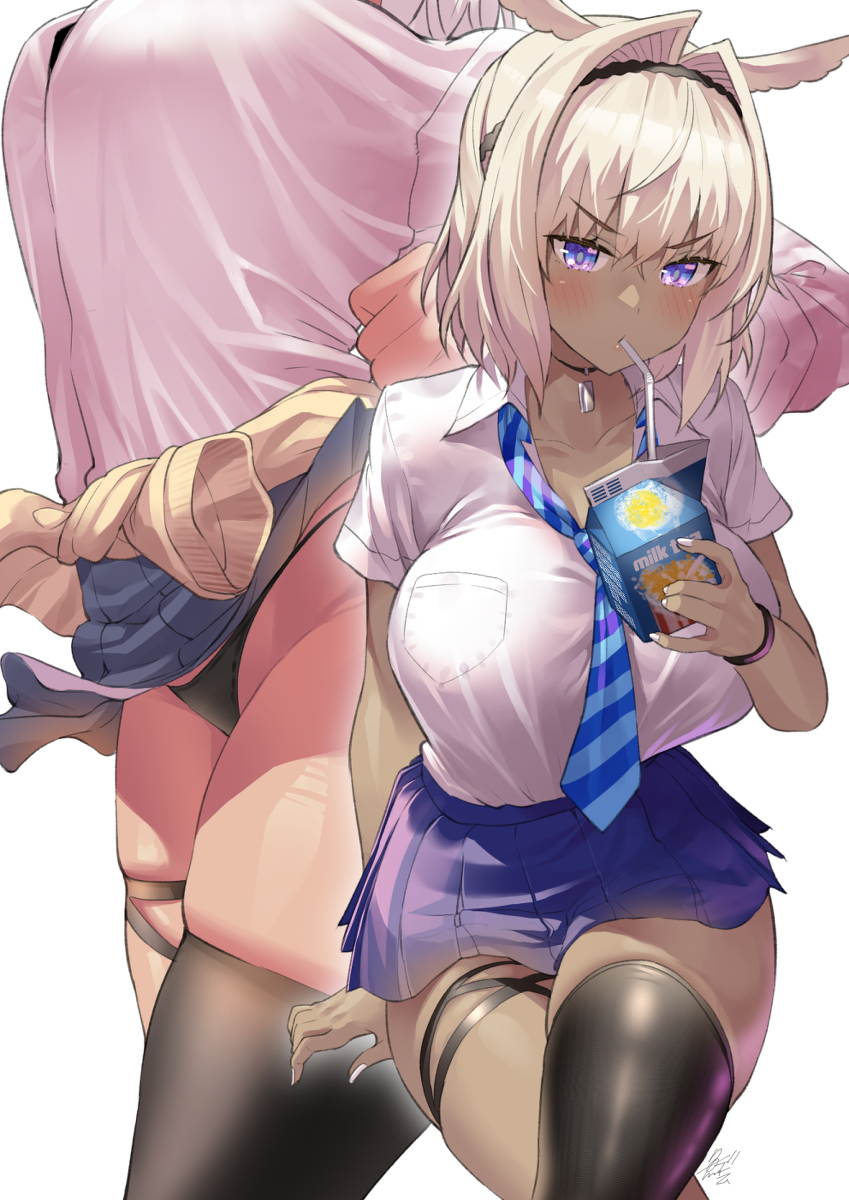 This is a pixiv picture whose title is JKカイニス.