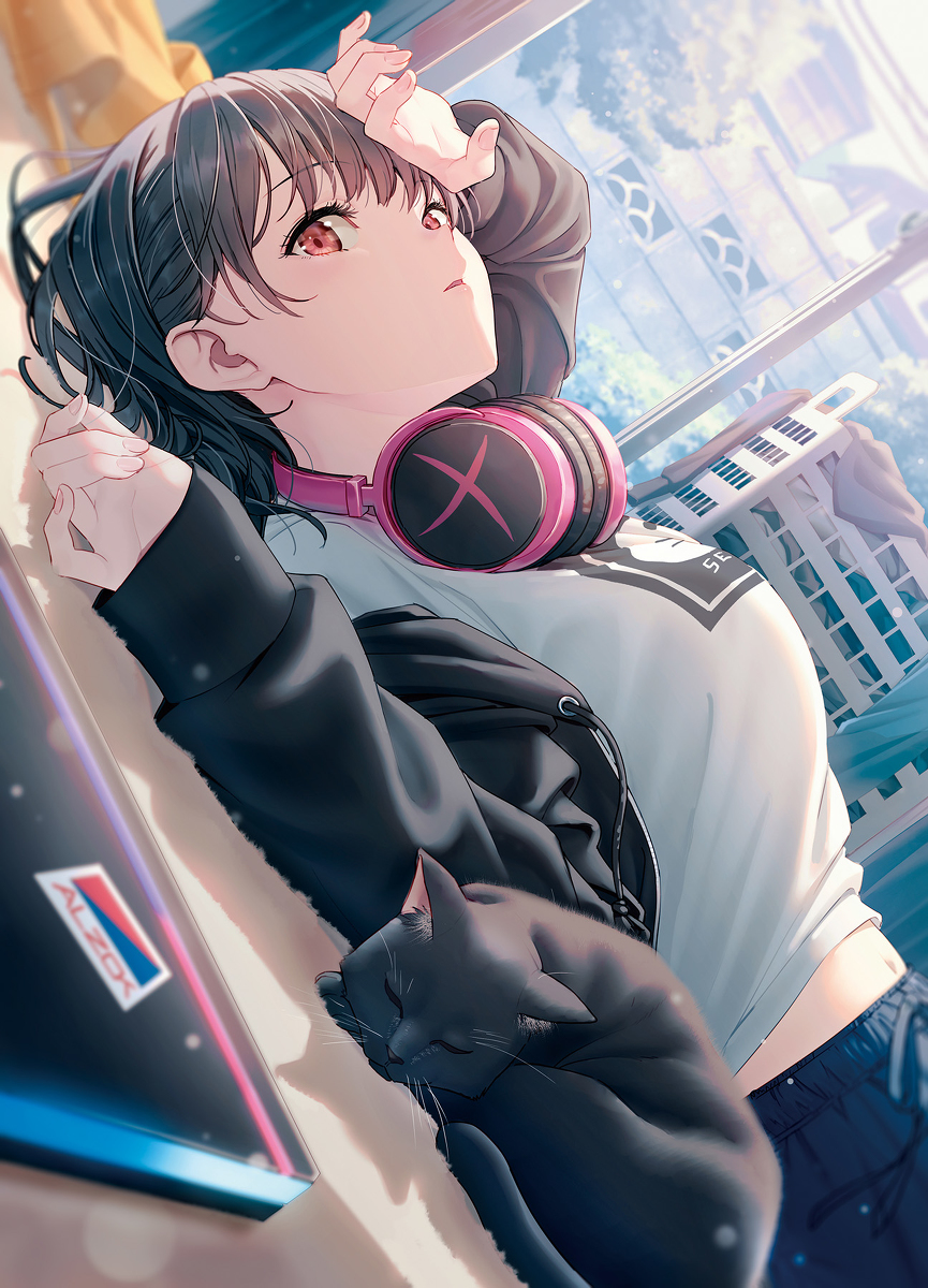 This is a pixiv picture whose title is センパイ、自宅警備員の雇用はいかがですか？.