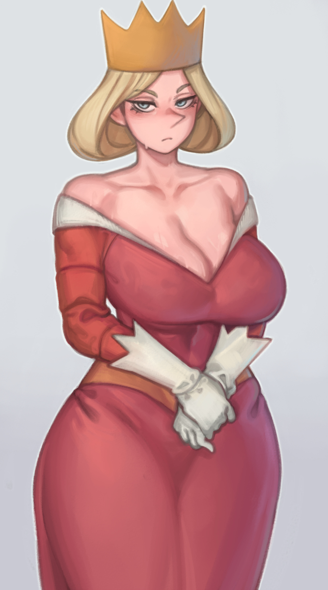 This is a pixiv picture whose title is Queen Hillin.