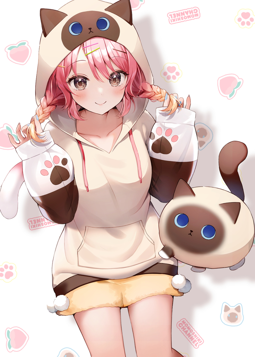 This is a pixiv picture whose title is お揃い🐾.