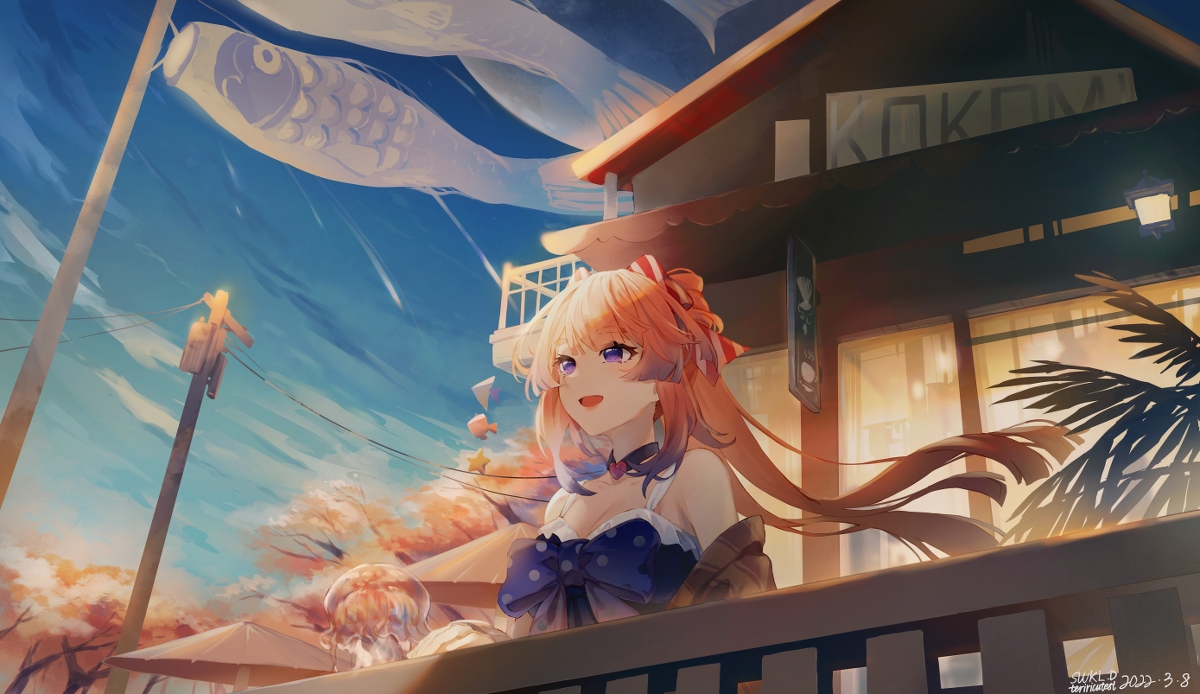 This is a pixiv picture whose title is 扣扣米:D.