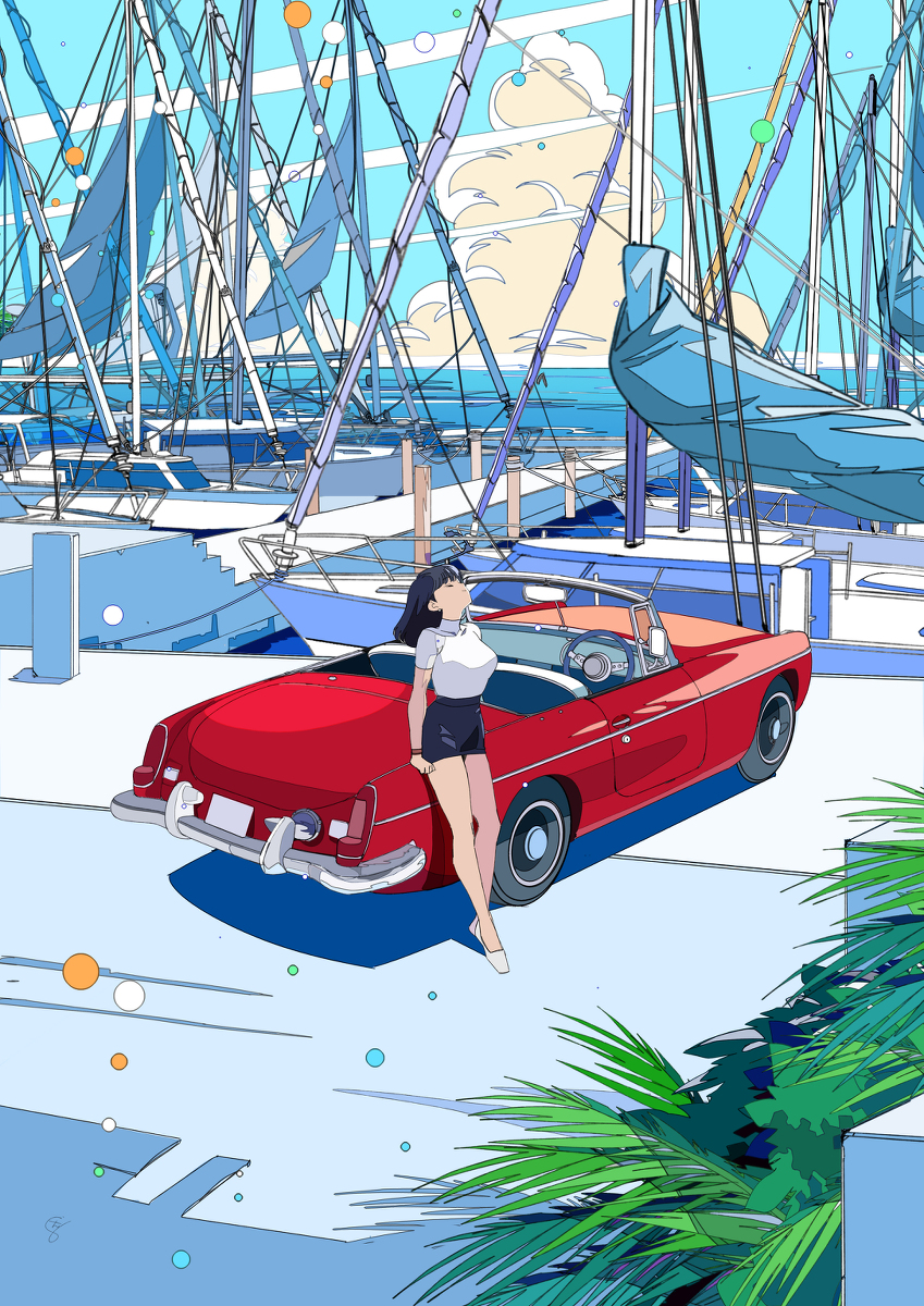 This is a pixiv picture whose title is 14:00.