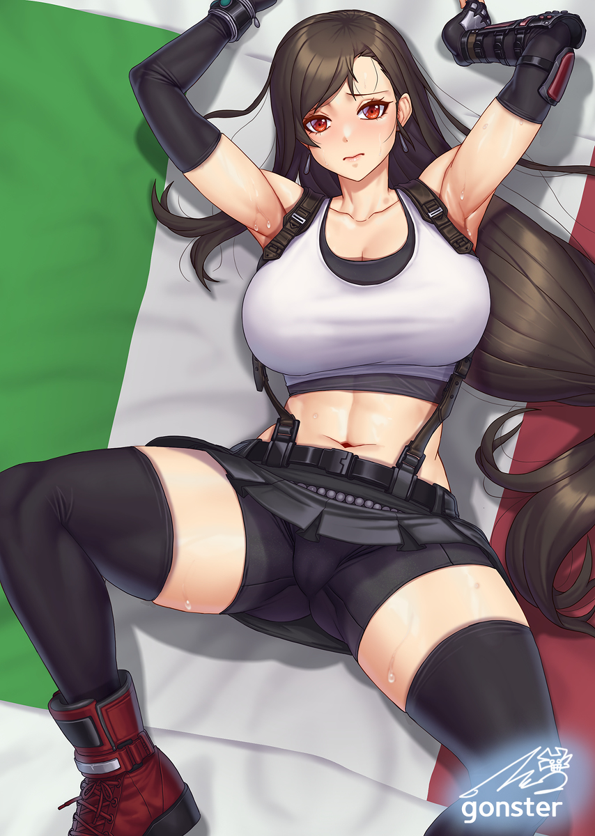 This is a pixiv picture whose title is FINAL FANTASY RE "Tifa Rockhart".