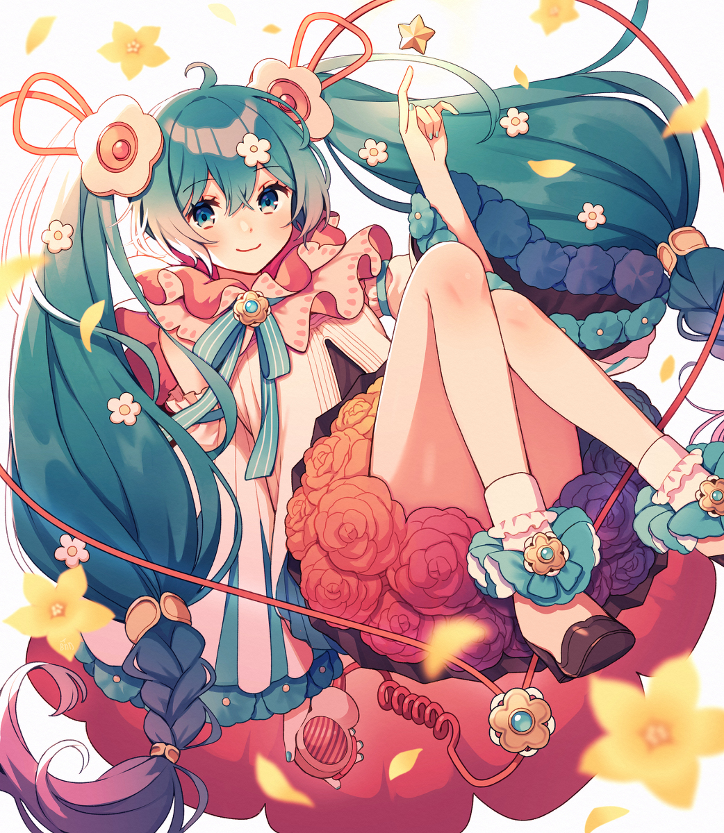 This is a pixiv picture whose title is 39♡.