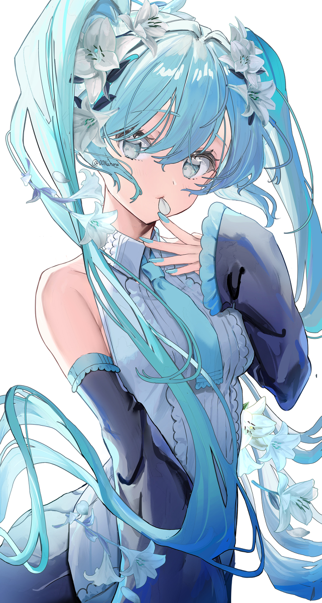 This is a pixiv picture whose title is ミクの日2022！.