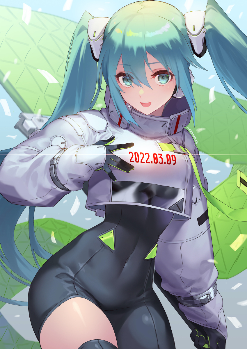 This is a pixiv picture whose title is レーシング2022.