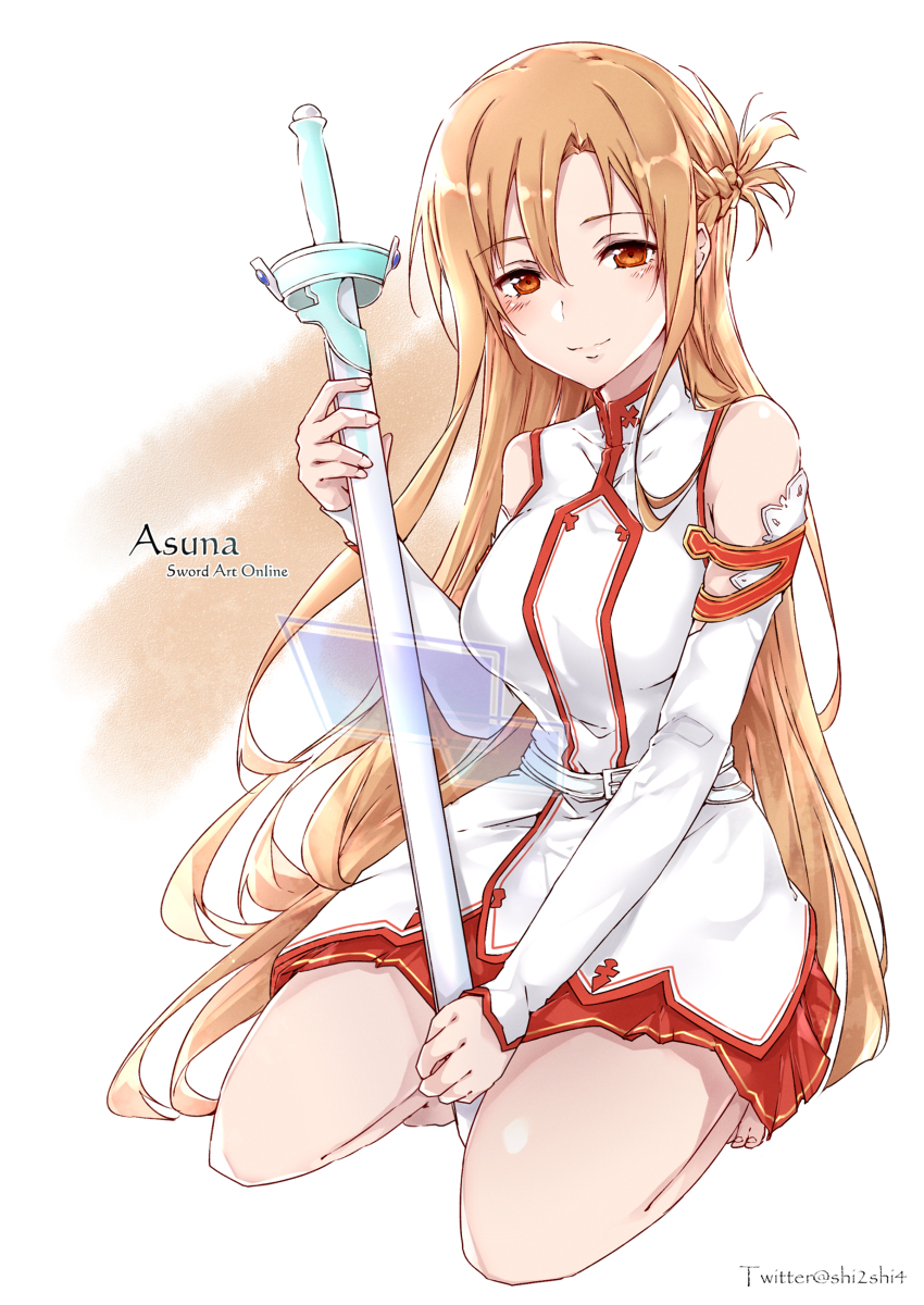 This is a pixiv picture whose title is 『Asuna』.