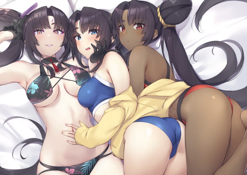 This is a pixiv picture whose title is よりどりみどり.