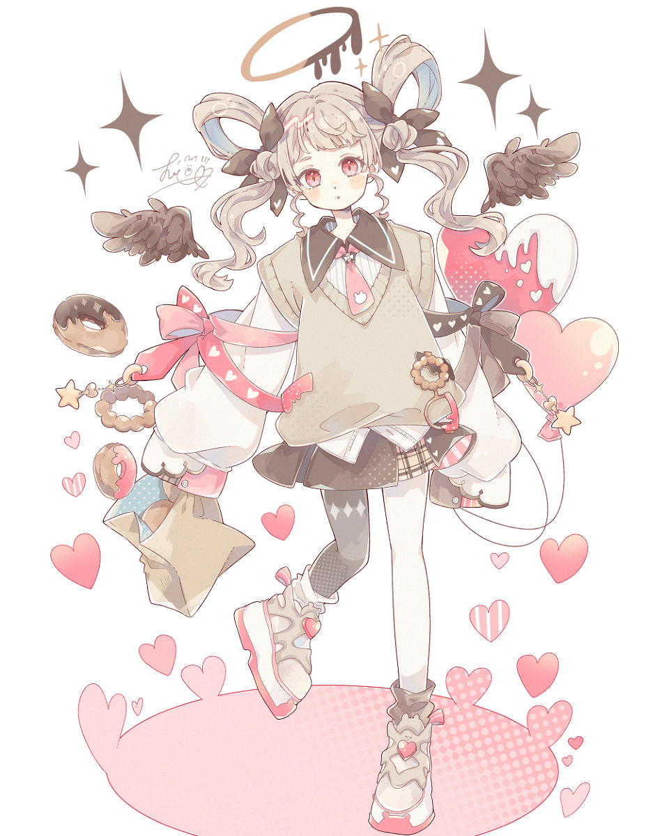 This is a pixiv picture whose title is donut.